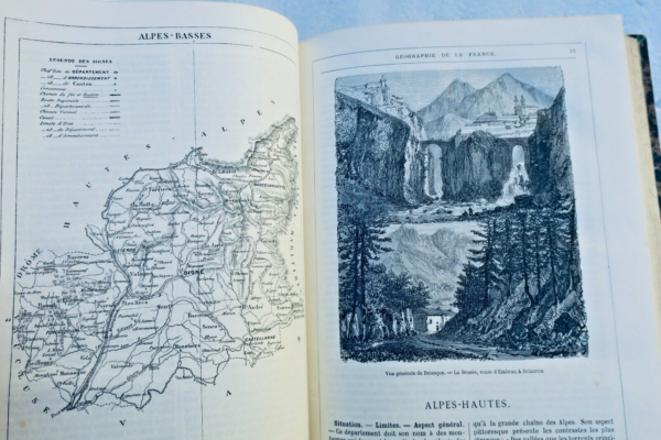 VERNE (Jules) GEOGRAPHIE ILLUSTREE DE LA FRANCE ET DE SES COLONIES Hetzel – Image 8