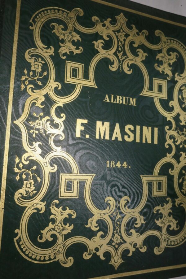 ALBUM DE F. MASINI 1844 lithographies, Nanteuil