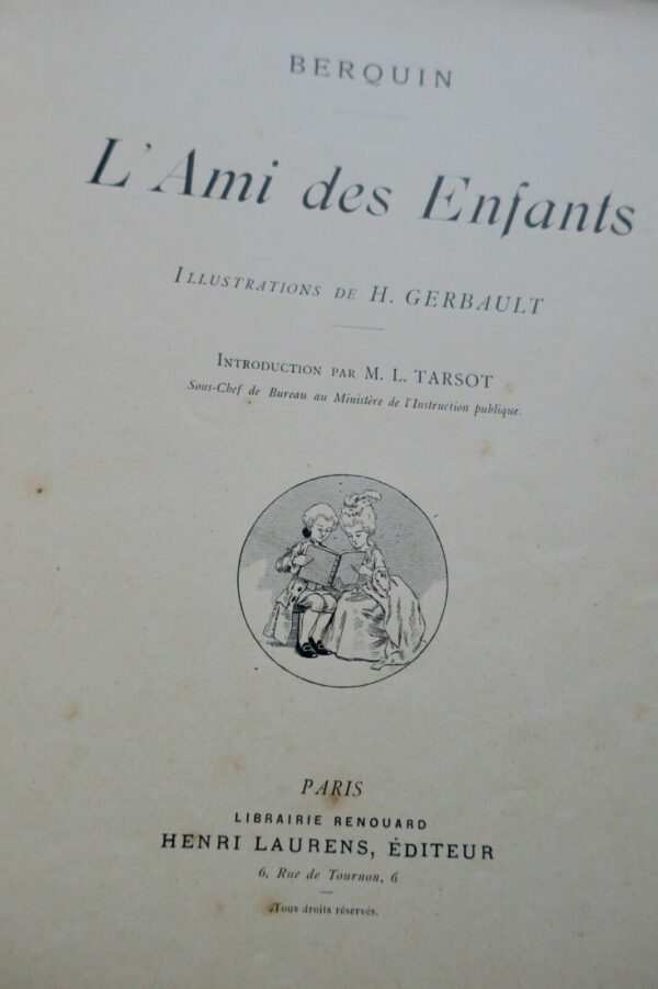 BERQUIN L'Ami des Enfants choix de pièces. Illustrations de H. GERBAULT – Image 11