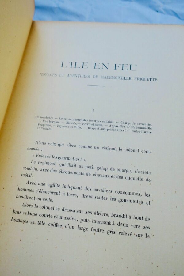 BOUSSENARD ill-CLERICE. L'Ile en feu Voyages et aventures de Mlle Friquette – Image 6