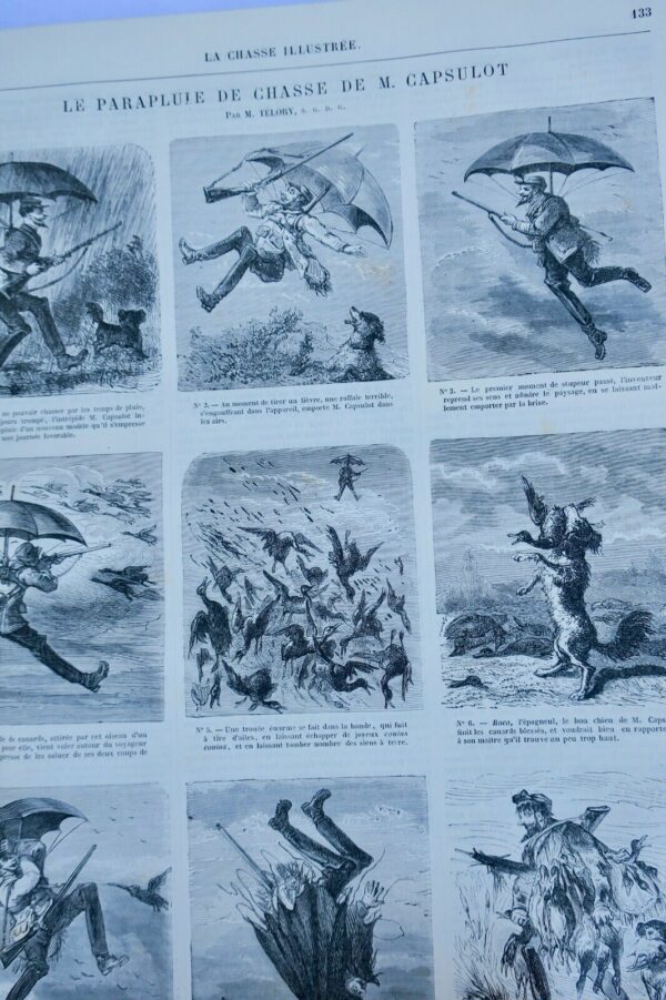 Chasse illustrée - Journal des chasseurs et de la vie à la campagne 1872-73 – Image 10