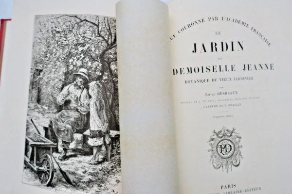 DESBEAUX, Emile. Jardin de Mademoiselle Jeanne. Botanique du vieux jardinier – Image 11