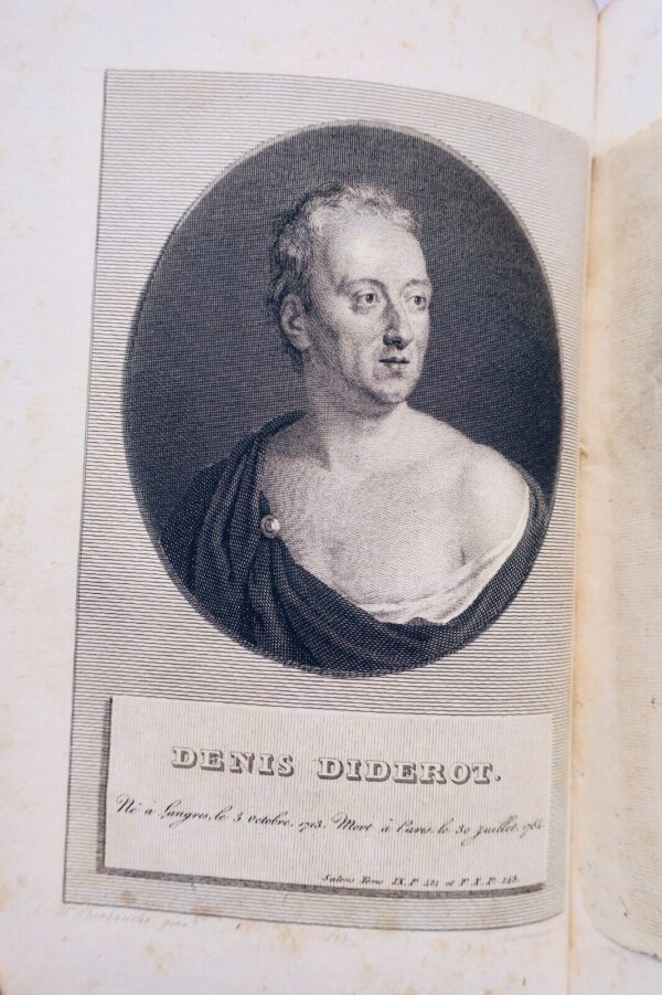 DIDEROT 1821 OEUVRES COMPLETES BRIERE – Image 15