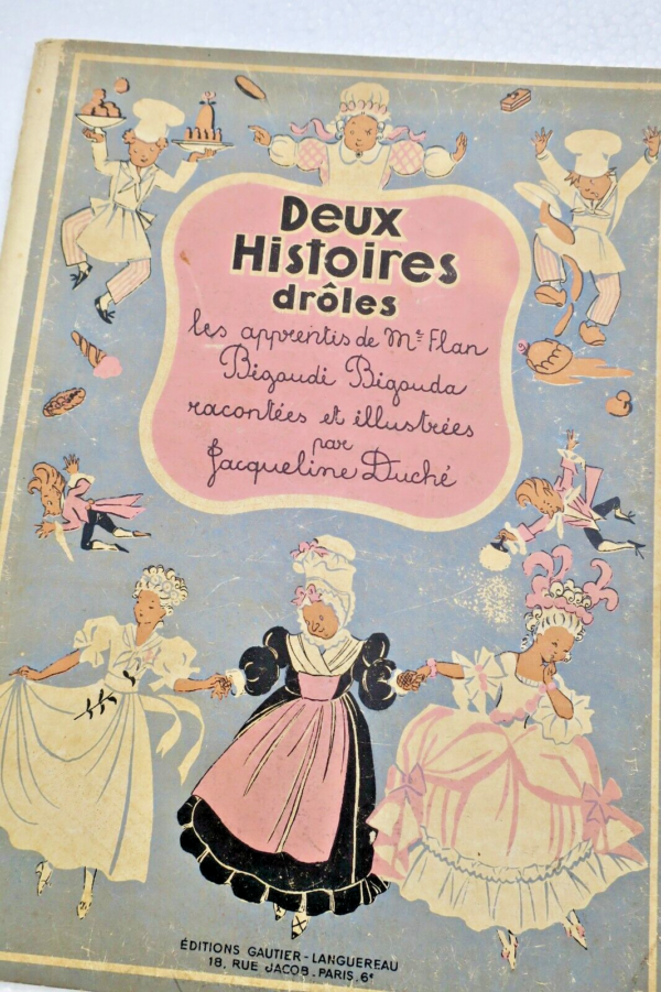 Deux histoires drôles. Les apprentis de Mme Flan. Bigoudi Bigouda