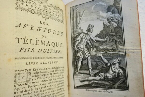 Fenelon  Aventures de Télémaque, fils d’Ulysse 1756 – Image 11