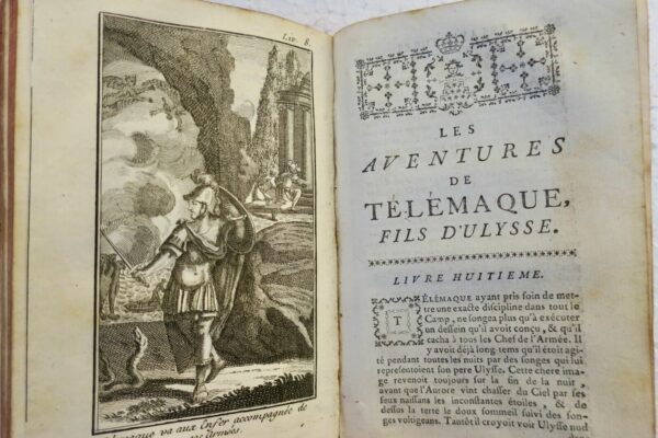 Fenelon  Aventures de Télémaque, fils d’Ulysse 1756 – Image 10