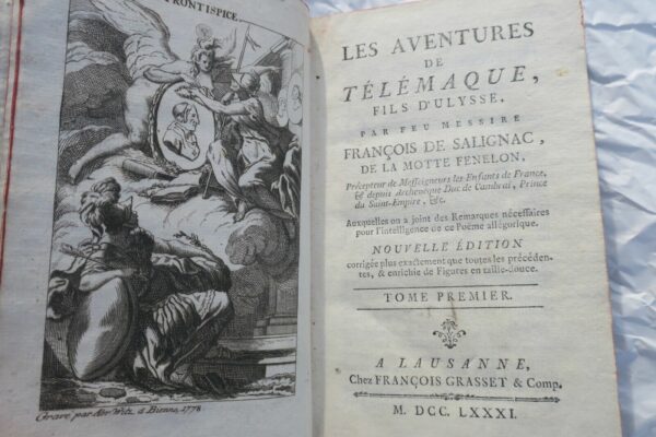 Fénelon Les aventures de Télémaque 1781 – Image 4