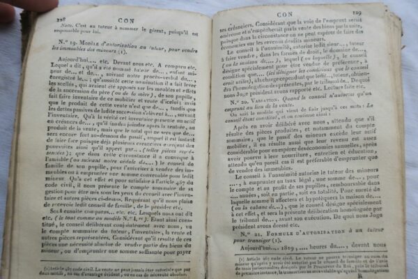 Formulaire complet et méthodique des Justices de Paix de France 1819 – Image 7