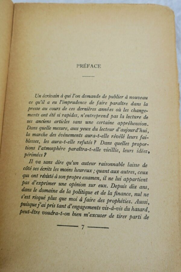 KEYNES  Réflexions sur le franc et quelques autres sujets 1928 – Image 7