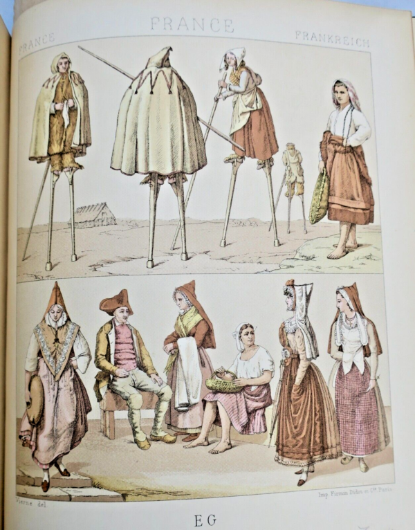 MODE RACINET Le Costume Historique. Types Principaux du Vêtement...1888 – Image 19