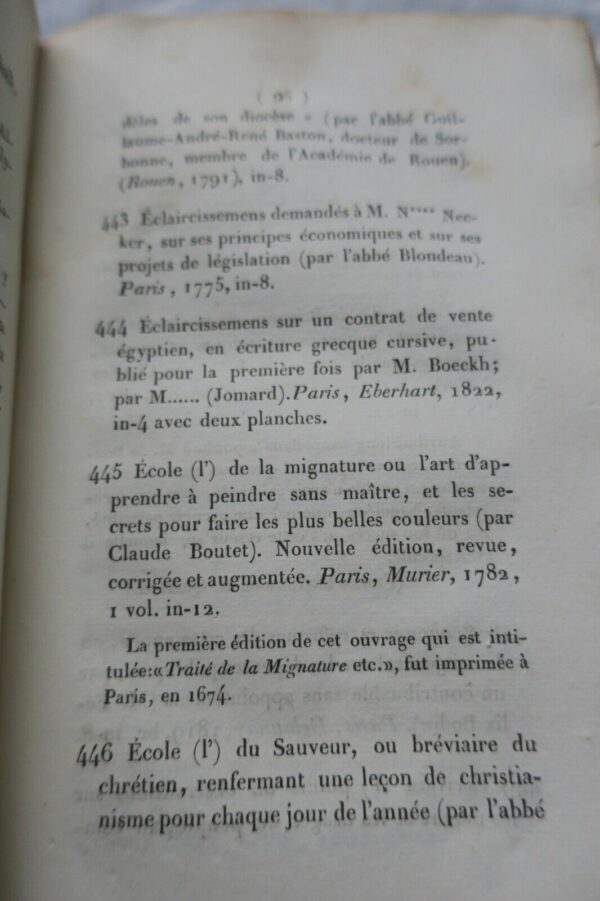 Nouveau recueil d'ouvrages anonymes et pseudonymes. 1834 – Image 8