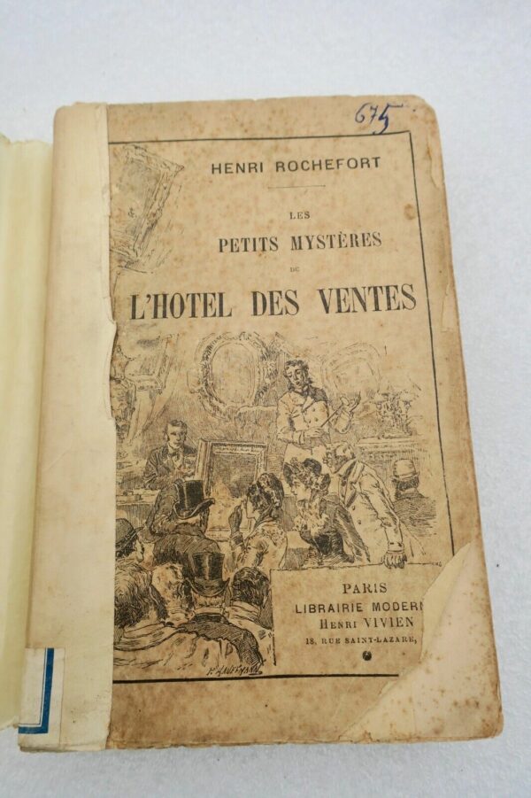 PETITS MYSTERES DE L'HOTEL DES VENTES Rochefort