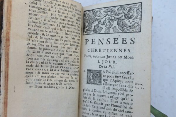 Pensées chrétiennes tirées de l'écriture sainte 1732 MINI – Image 6