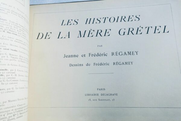 Regamey (Jeanne et Frédéric) Les Histoires de la mère Crétel – Image 9