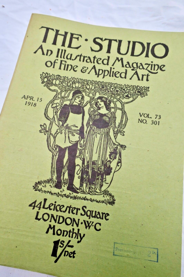 STUDIO art & Crafts The Studio Magazine of Fine and Applied Art 1918 – Image 3