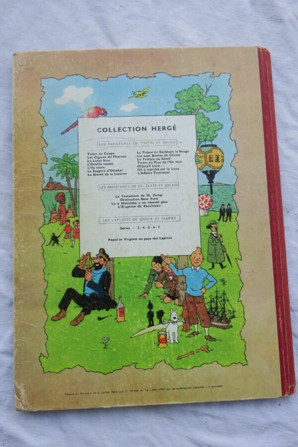 TINTIN HERGE Tintin OBJECTIF LUNE – Image 3