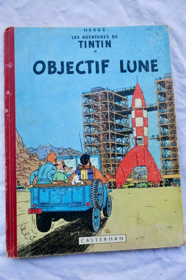 TINTIN HERGE Tintin OBJECTIF LUNE