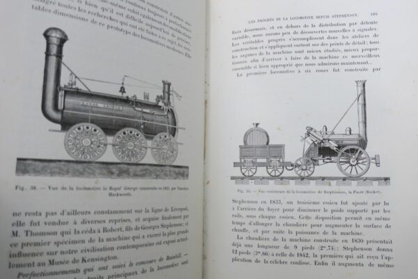 Train La mécanique moderne. Les voies ferrées 1882