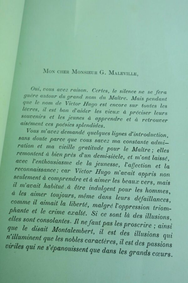 Victor Hugo index alphabétique de toutes ses poésies, derniers docu.. – Image 9