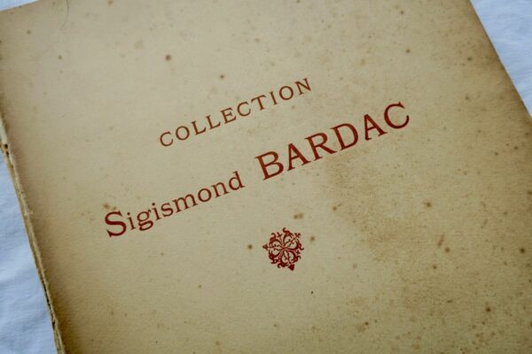 collection Sigismond Bardac Catalogue des Tableaux anciens, Pastels 1920 – Image 3