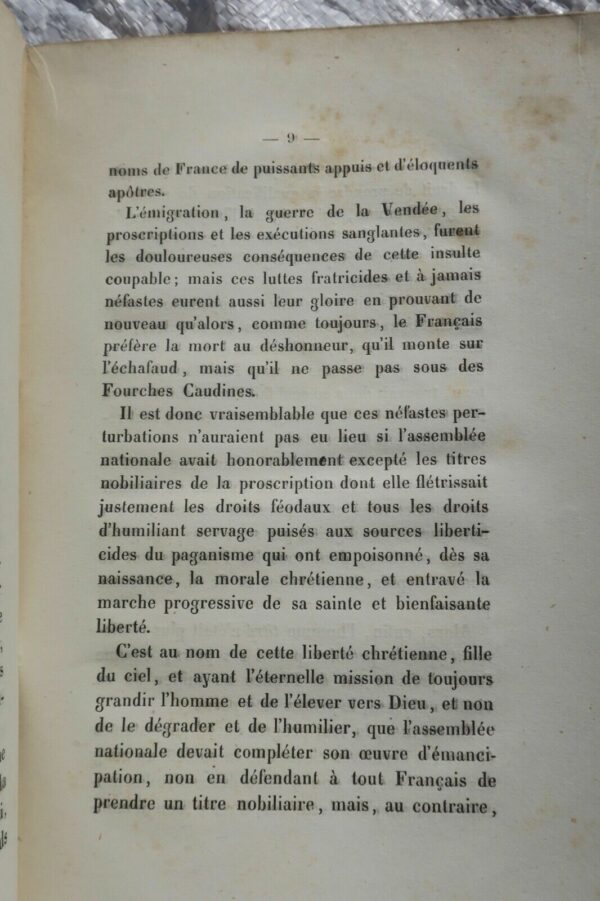 noblesse et les titres nobiliaires dans les sociétés chrétiennes 1857 – Image 6