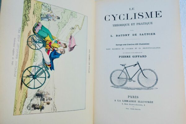 vélo L. Baudry de Saunier Le Cyclisme théorique et pratique